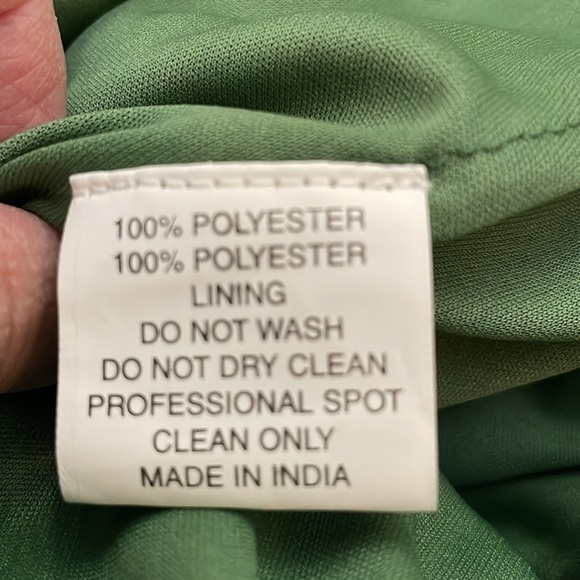 NWT MAC DUGGAL Size 16 Elegant Green Beaded Cocktail Dress - Picture 8 of 9